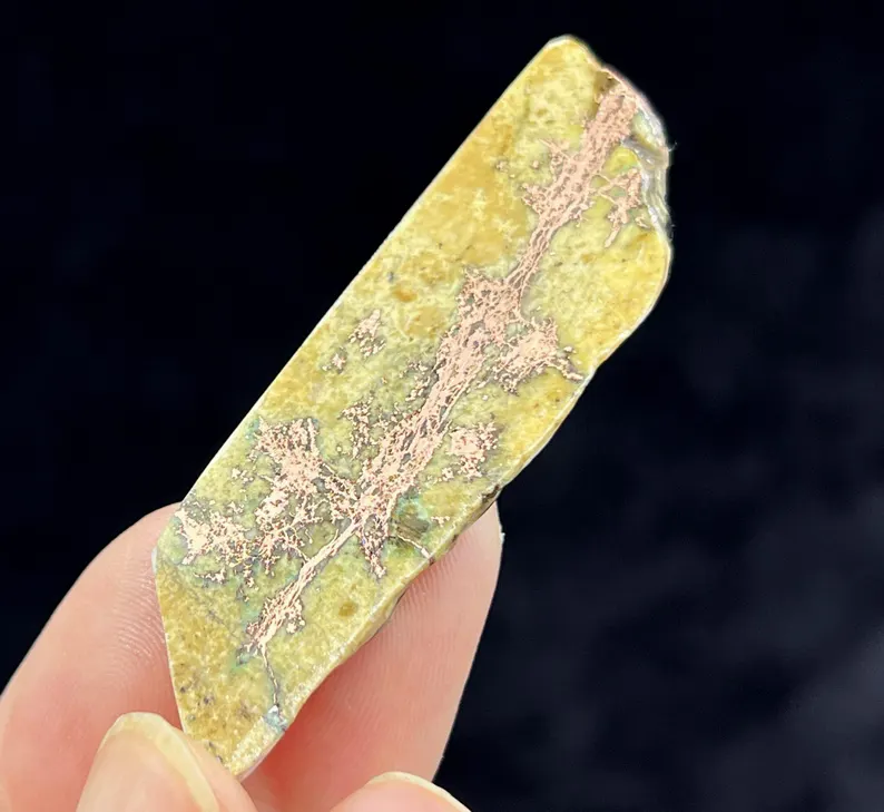 Michigan Native Copper Slab: Sealed Specimen, USA Mined (55mm, 8g CM2382033 )