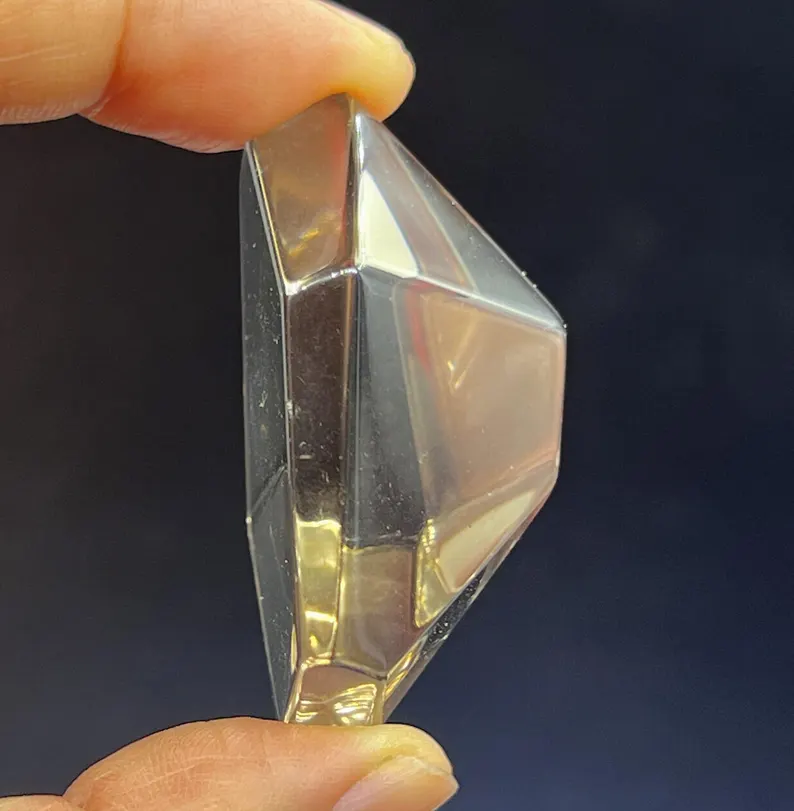 polished Smoky Quartz, 47mm 33g, good for pendant making, CM2322226