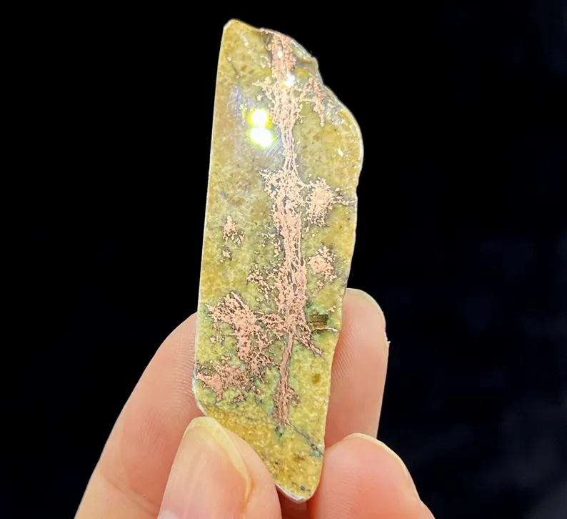 Michigan Native Copper Slab: Sealed Specimen, USA Mined (55mm, 8g CM2382033 )