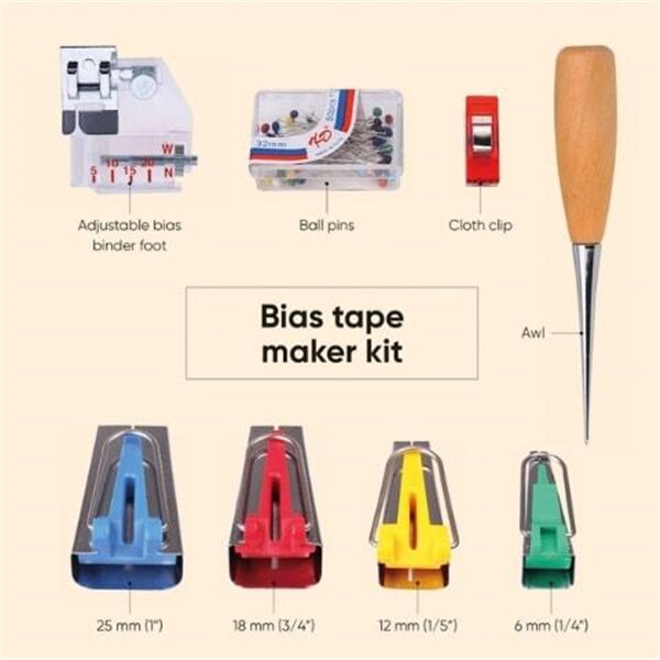 Bias Tape Maker Kit