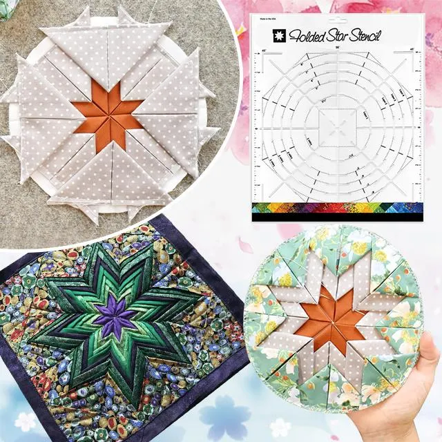 Heart Pattern Quilting & Patchwork Template