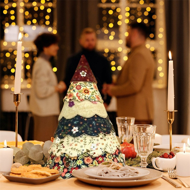 Handmade Christmas Tree Quilting Set (7PCS)