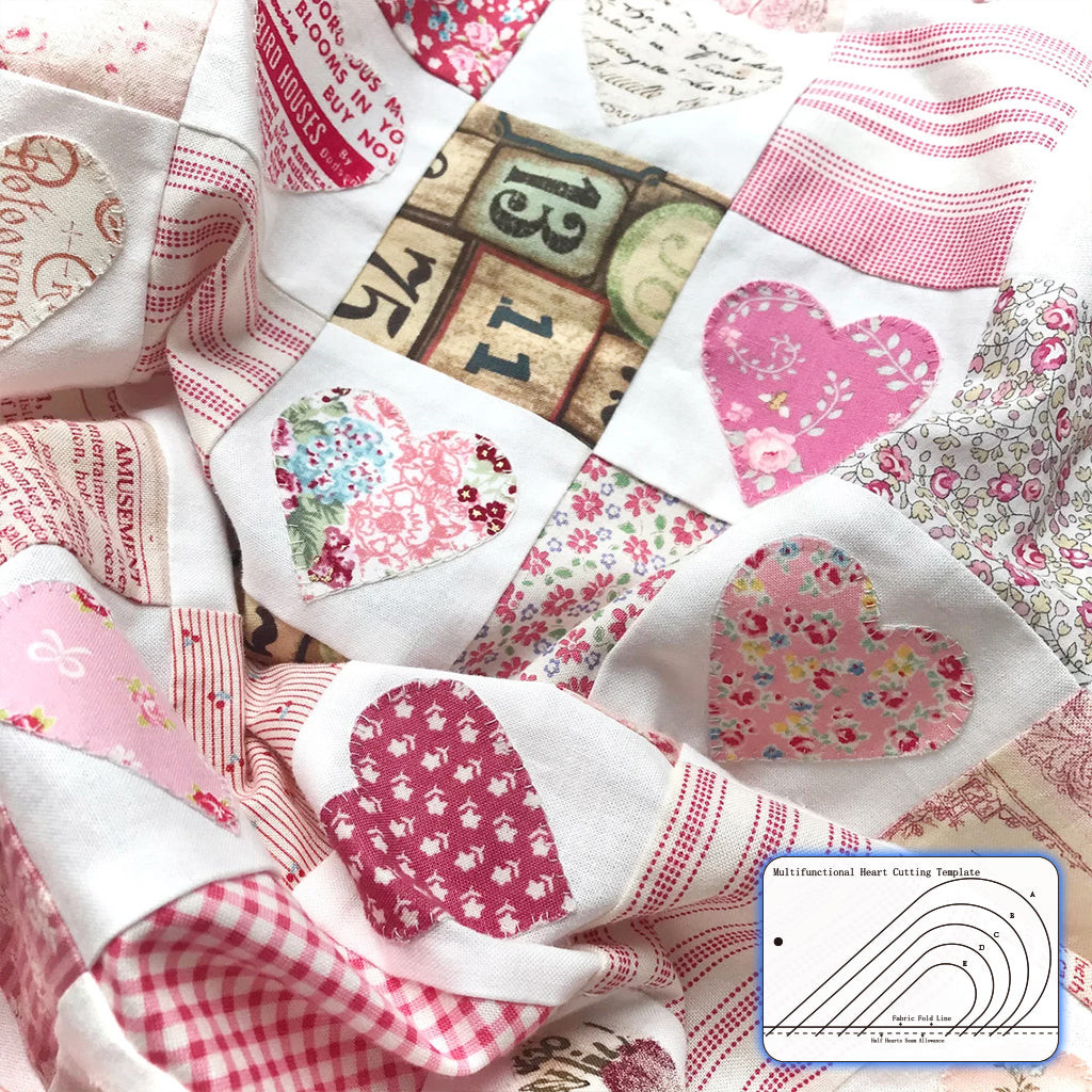 Multifunctional Heart Cutting Template