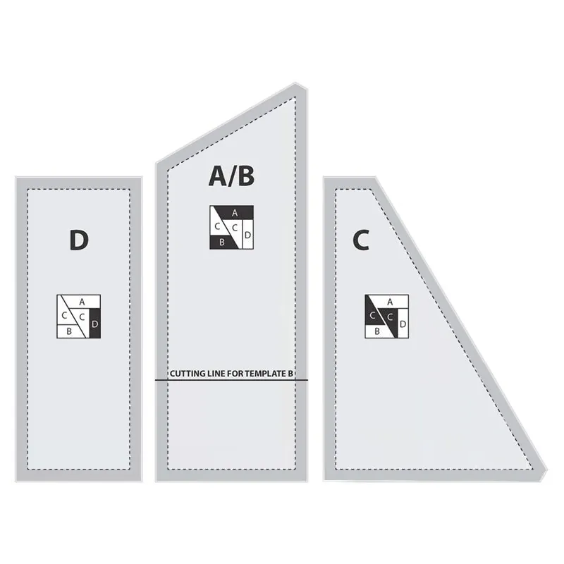 Quilting & Patchwork Cutting Templates