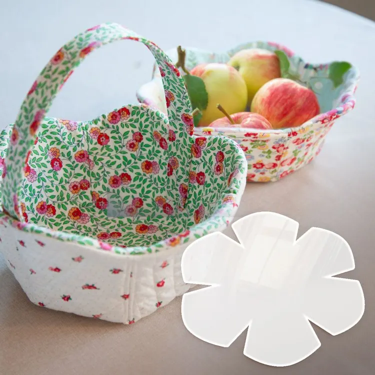 Lovely Flower Bowl Pattern Template-With Instructions