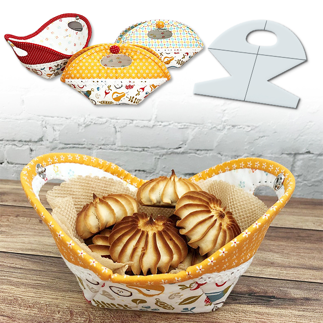 Cookie Basket(Bowl) Pattern Template