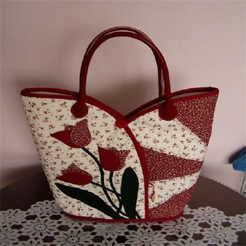 Cute Basket Bag Pattern Template-With Tutorial