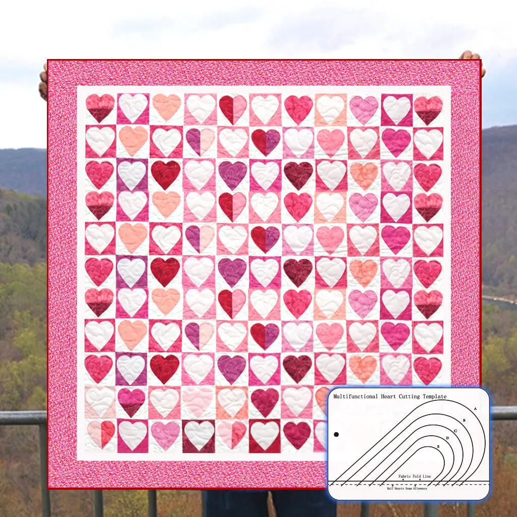 Multifunctional Heart Cutting Template