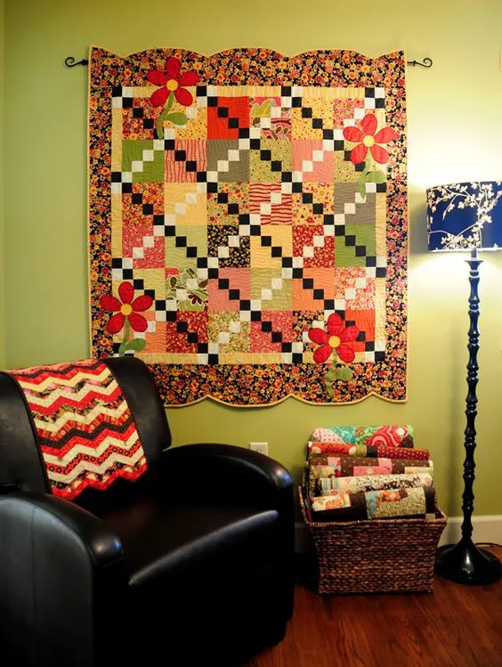 Scallop Quilting Template