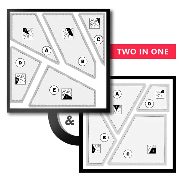 Quilting & Patchwork Cutting Templates