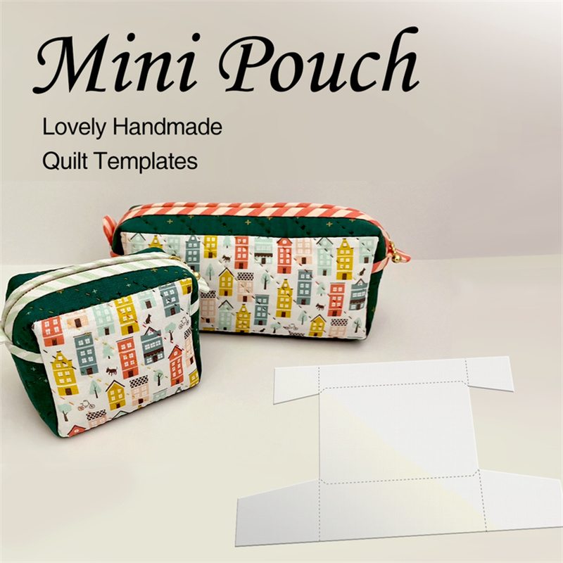 Lovely Handmade Mini Bag Quilting Template
