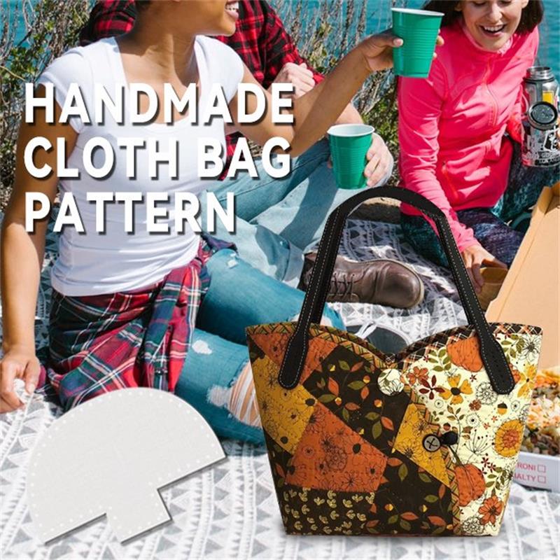 Cute Basket Bag Pattern Template-With Tutorial