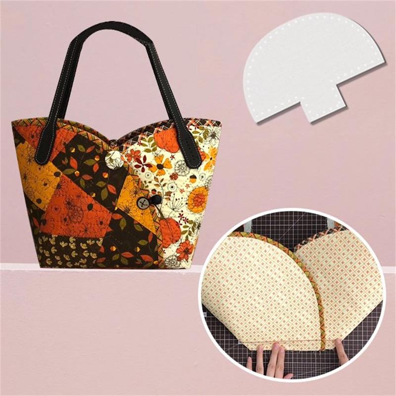 Cute Basket Bag Pattern Template-With Tutorial