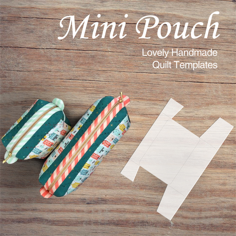 Lovely Handmade Mini Bag Quilting Template