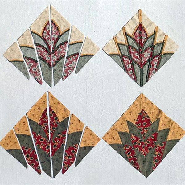 Cleopatra's Fan Quilt & Patchwork Template Set