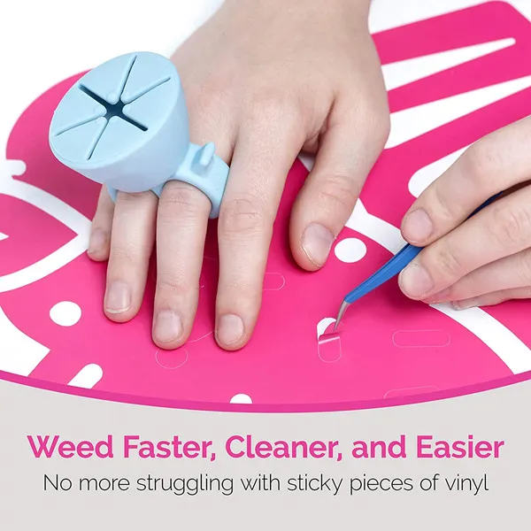 Craft Vinyl Weeding Scrap Collector Ring