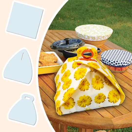 Easy To Make Sewing Template For Box/Food Carrier