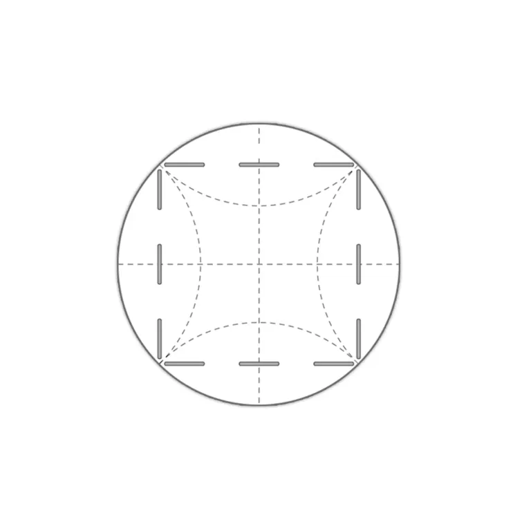 2-in-1 QuiltArc Circle Quilting Template®