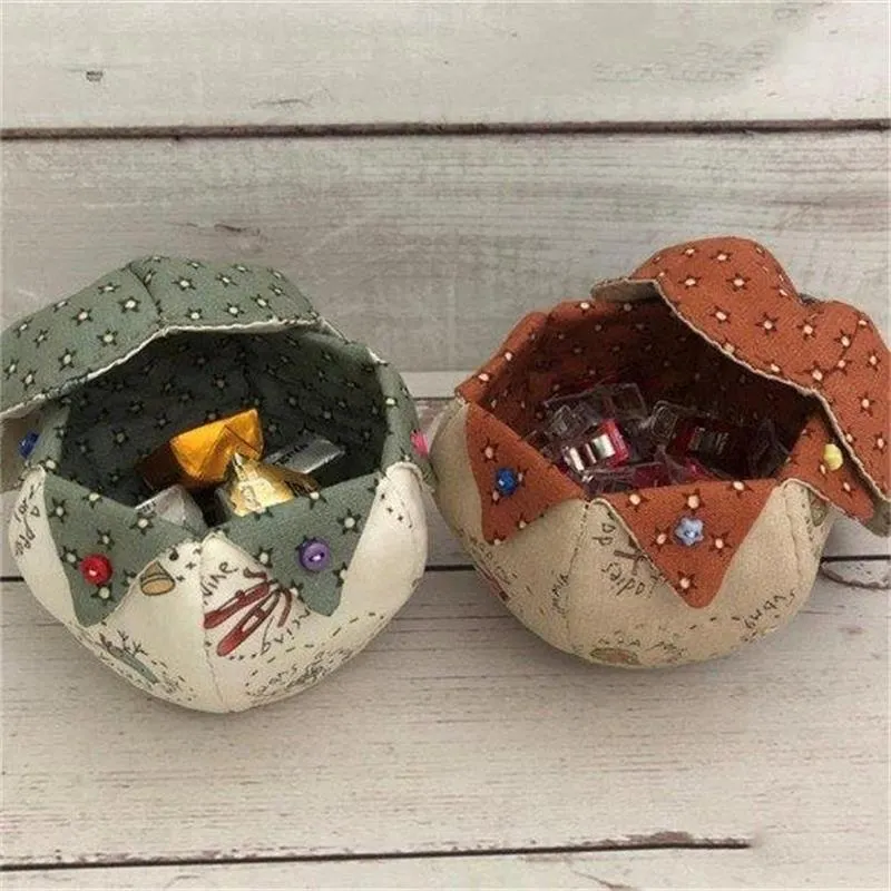 Quilt Jar(Bowl) Pattern Template-Making christmas gifts