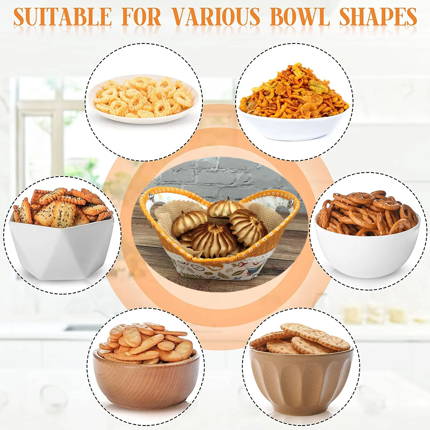 Cookie Basket(Bowl) Pattern Template