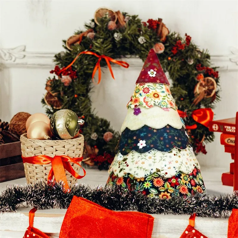 Handmade Christmas Tree Quilting Set (7PCS)