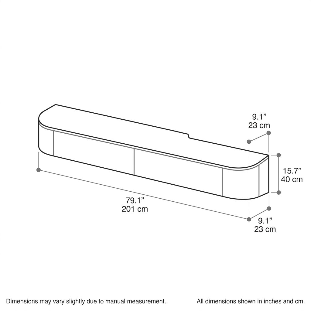 Wall Mounted Solid Wood TV Stand with Cabinet Storage（副本产品）