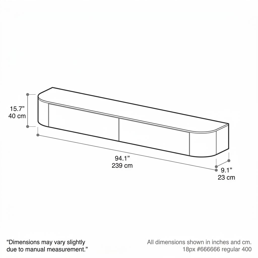 Wall Mounted Solid Wood TV Stand with Cabinet Storage（副本产品）