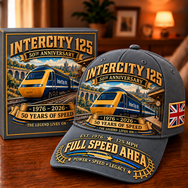 🚆 InterCity 125 50th Anniversary Commemorative Cap