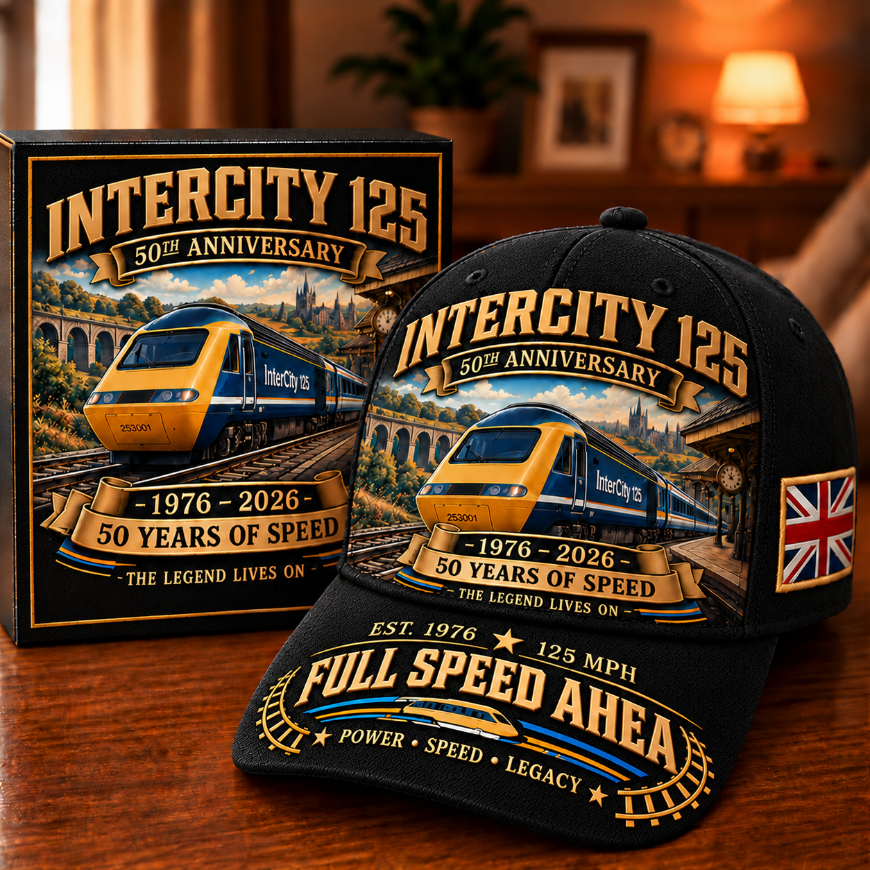🚆 InterCity 125 50th Anniversary Commemorative Cap