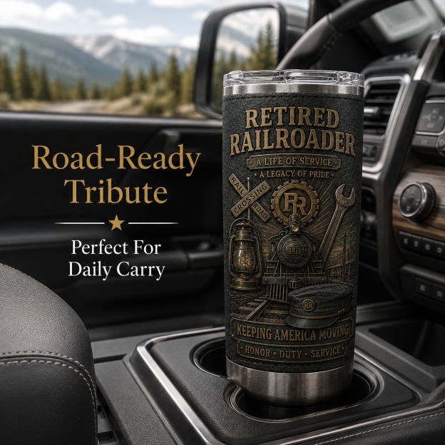 🇺🇸 American Workforce Legacy Retired Professionals Tribute Tumbler Collection