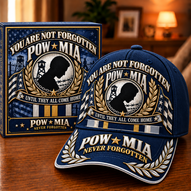 🎖️ POW / MIA Memorial Commemorative Cap — You Are Not Forgotten