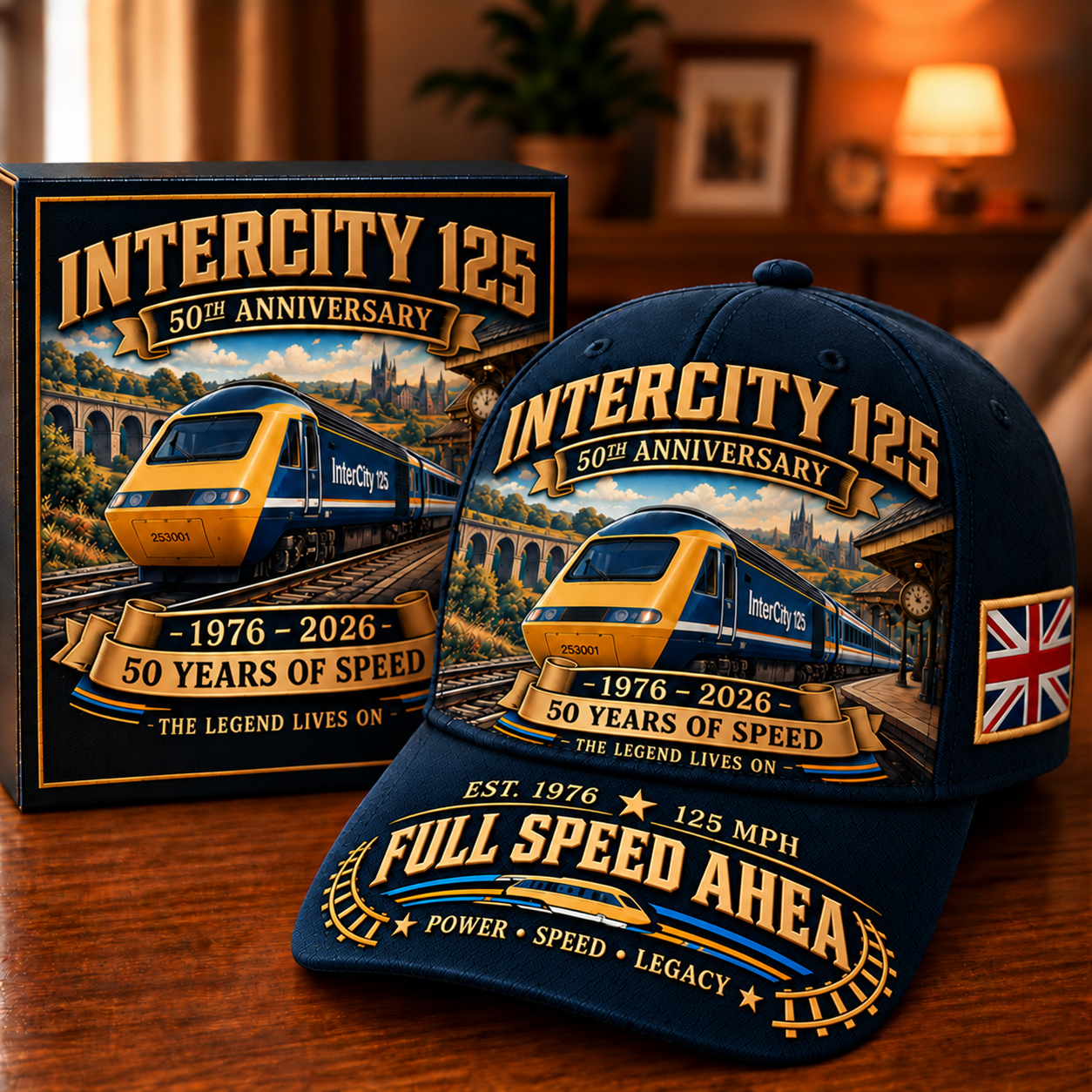 🚆 InterCity 125 50th Anniversary Commemorative Cap