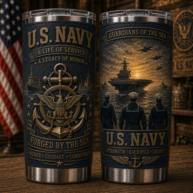 🇺🇸 U.S. Military Service & Heritage Tribute Tumbler Collection