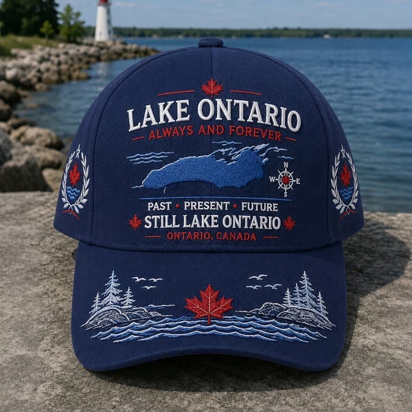 🔥LAST DAY 50% OFF - 🍁Lake Ontario · Always and Forever — The Cap That Carries Your Lake Story