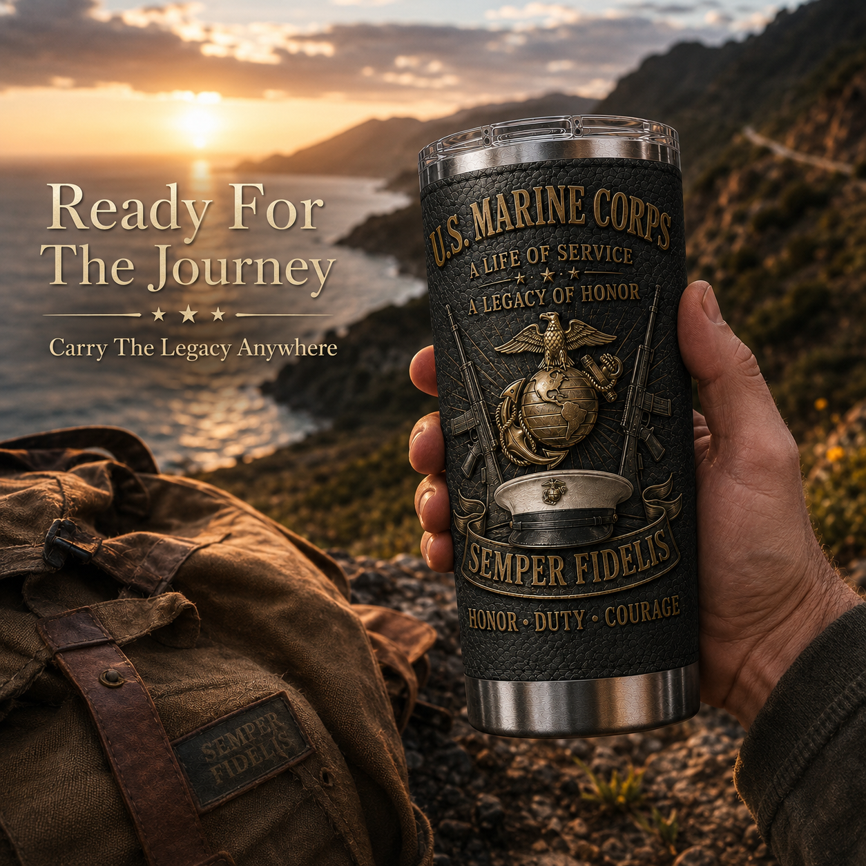 🇺🇸 U.S. Military Service & Heritage Tribute Tumbler Collection