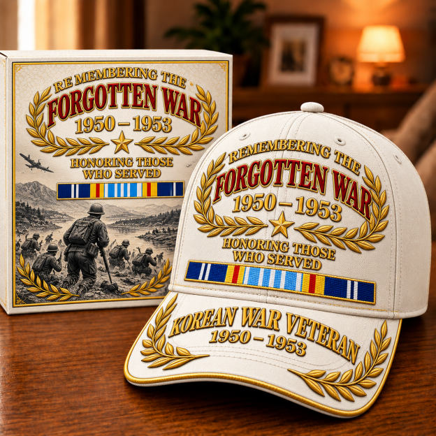 🎖️ Korean War Veteran Commemorative Cap — Remembering The Forgotten War