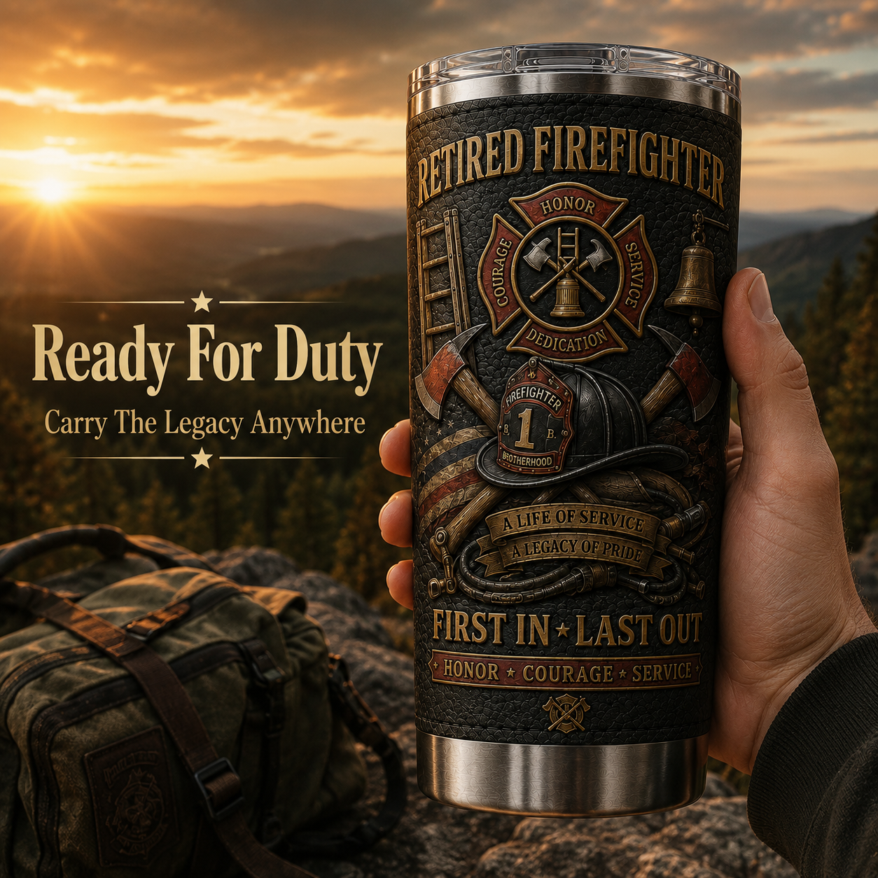 🚨 Retired Public Safety & Emergency Service Professionals Tribute Tumbler Collection