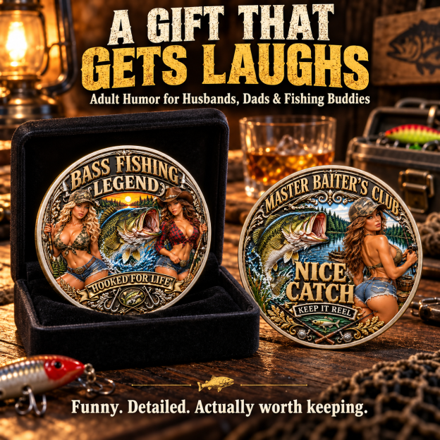 🎣 Bass Fishing Legend Commemorative Coin（Gift box included）
