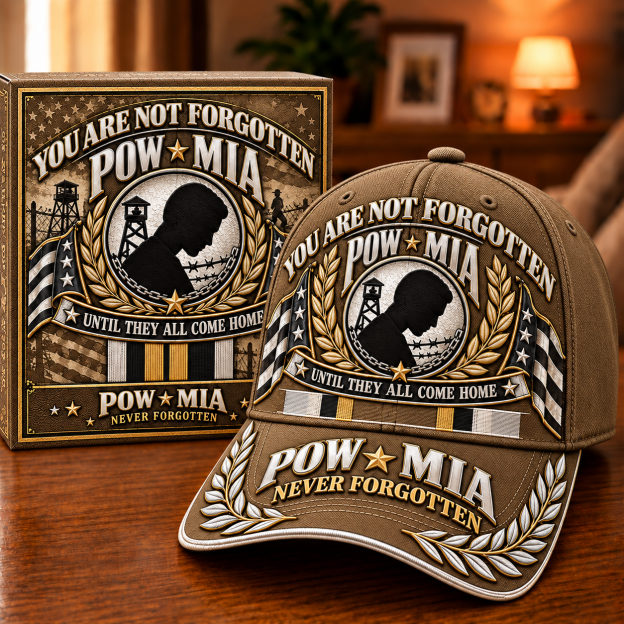 🎖️ POW / MIA Memorial Commemorative Cap — You Are Not Forgotten