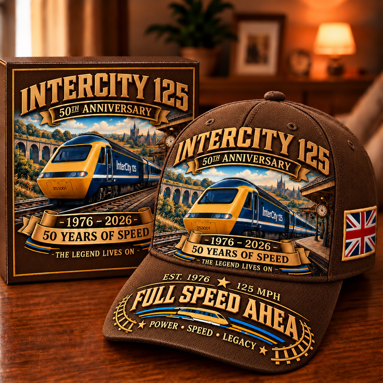 🚆 InterCity 125 50th Anniversary Commemorative Cap