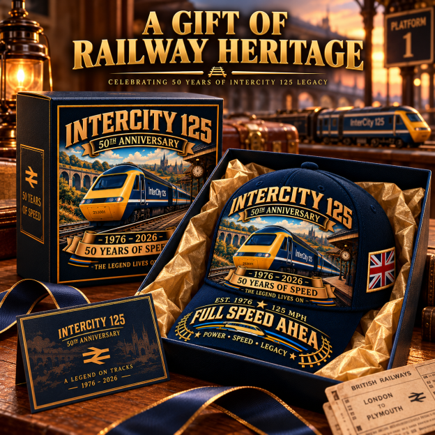🚆 InterCity 125 50th Anniversary Commemorative Cap