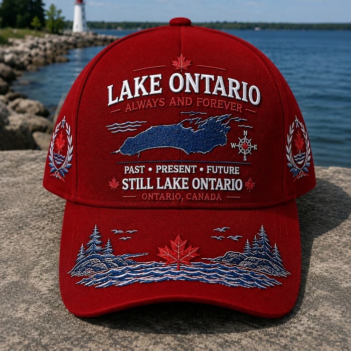 🔥LAST DAY 50% OFF - 🍁Lake Ontario · Always and Forever — The Cap That Carries Your Lake Story