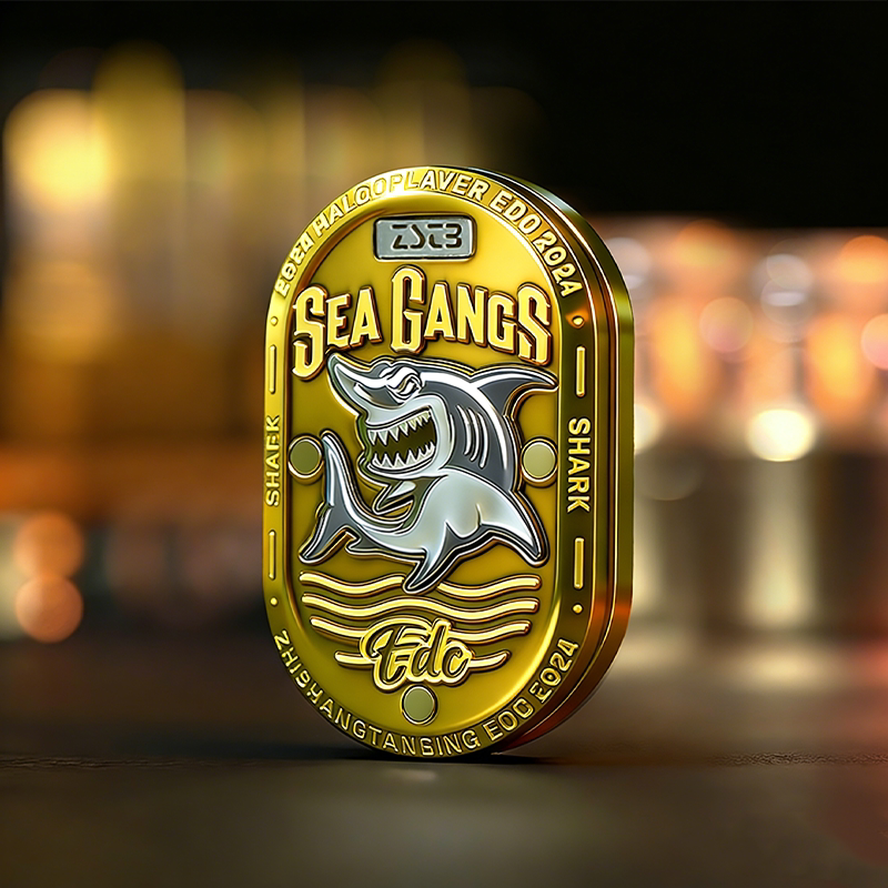Sea Shark Rhythm EDC Sliding Card Tool （by HALOO PLAYER x SEAGANGS）