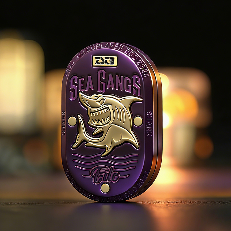 Sea Shark Rhythm EDC Sliding Card Tool （by HALOO PLAYER x SEAGANGS）