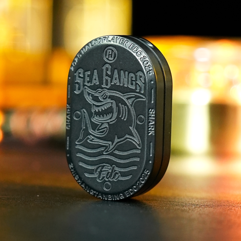 Sea Shark Rhythm EDC Sliding Card Tool （by HALOO PLAYER x SEAGANGS）