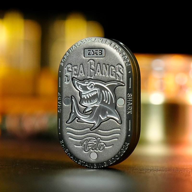 Sea Shark Rhythm EDC Sliding Card Tool （by HALOO PLAYER x SEAGANGS）