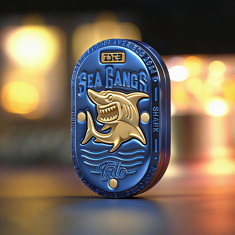 Sea Shark Rhythm EDC Sliding Card Tool （by HALOO PLAYER x SEAGANGS）