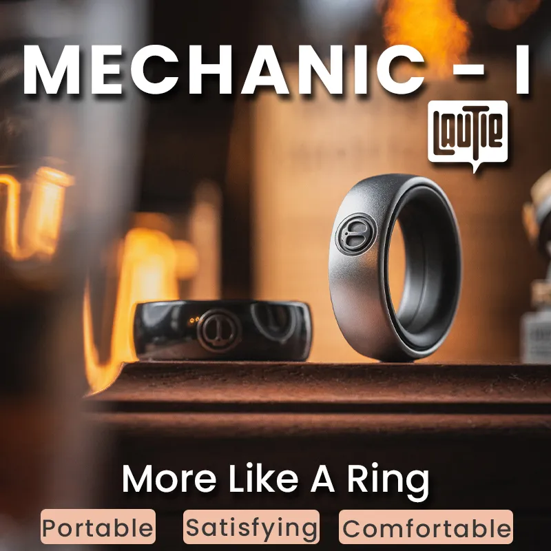 LAUTIE Mechanic-I Fidget Ring, Spy Wars Series