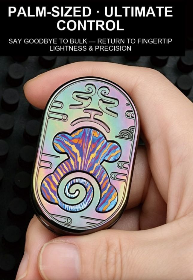 Mechanical Slider Fidget Toy – High-Tech Stress-Relief Gadget for Adults