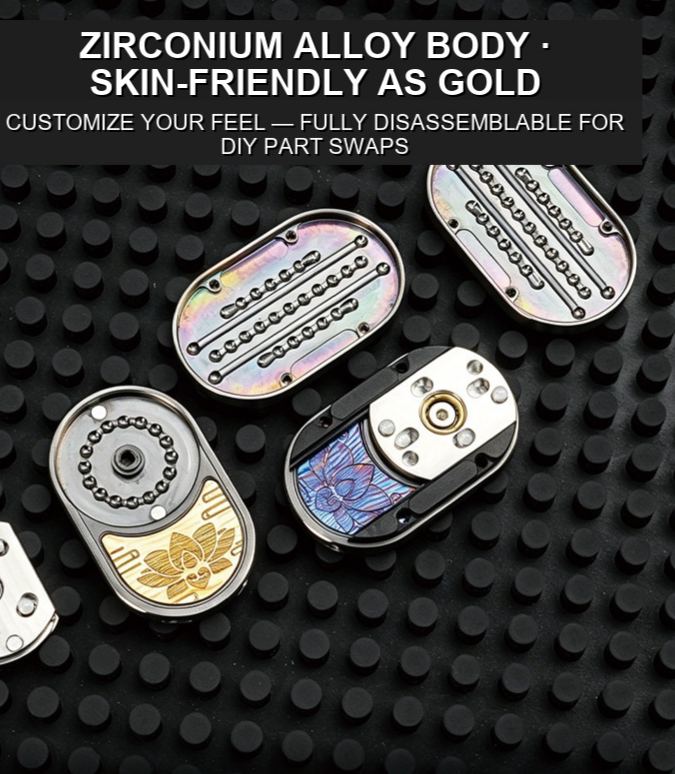Mechanical Slider Fidget Toy – High-Tech Stress-Relief Gadget for Adults